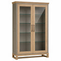Vitrina de Madera y Vidrio Templado