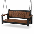 Columpio de Madera y Metal para Jardín 150cm